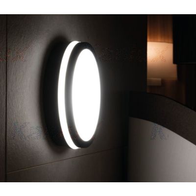 Plafoniera LED 18W neutralna IP54 BENO 1400lm IP54 Grafitowy 33348 KANLUX (33348)